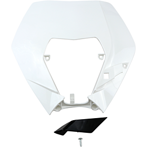 Ufo Headlight Plastic - White KT04090047