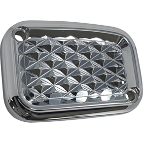  Master Cylinder Lid - Clutch - Diamondback - Chrome C3078-C