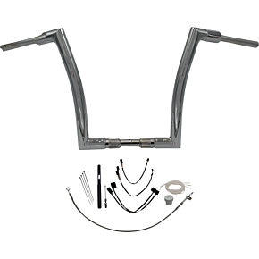 Handlebar Kit - Flat Top - 14" - Chrome 619614