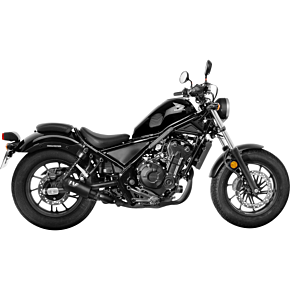 LeoVince LV-10 Muffler - Rebel - Full Black 15224FB