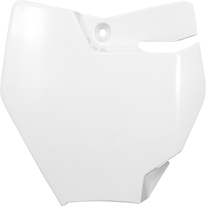 Front Number Plate - White GG07106-041