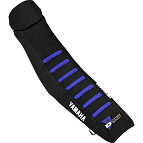 Seat Cover - Black w/ Blue Ribs - YZ '22-'23 30-50-141