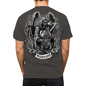 Killed by Lust T-Shirt - Gray - 2XL LT20903XXL