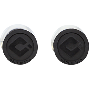 Odi Grips - Hart Luck - TBW - Black/Silver V31HTW-BB-S