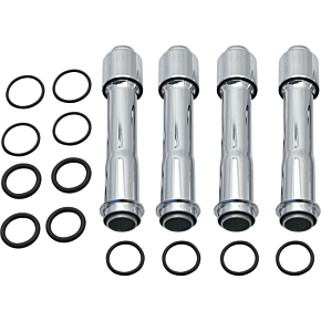 Ss Cycle Pushrod Cover Kit - Chrome 106-1340