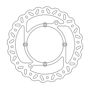 Brake Rotor - Front - Nitro 110404-PU