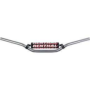 Handlebar - 7/8" - 722 - CR High/Ricky Johnson - Silver 72201SI01185