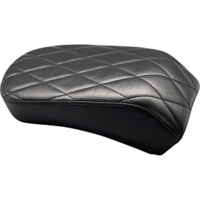 Bare Bones Pillion Pad - Diamond - Black LYB-007PDM