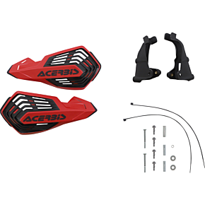 Acerbis Handguards - K-Future - Red/Black 0635-2054