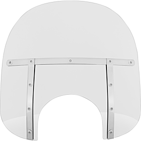 Fats Windshield - 15" - 9" Headlight - Clear MEM3520