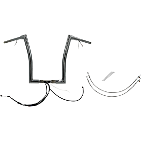Handlebar Kit - Flat Top - 16" - Chrome 602316