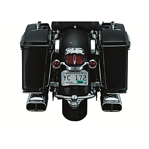 Zombie Taillight Cover - Chrome