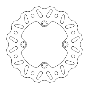 Brake Rotor - Rear - Nitro 110361-PU