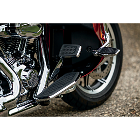 Kuryakyn Hex Pegs - Chrome - With Adapters