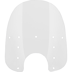 Fats Windshield - 19" - Clear - Plastic MEP3310