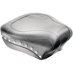 Wide Rear Seat - Studded - Black - FLST 76180