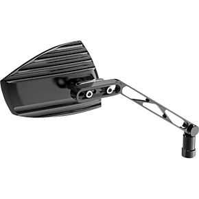 Wave Mirrors - Black/Silver 301-4901