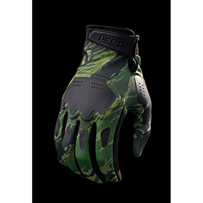Hooligan™ Tiger's Blood Gloves - Green - Small 3301-4623