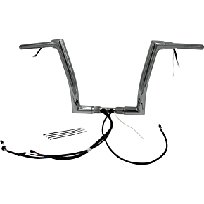 Handlebar Kit - Flat Top - 12" - Chrome 612912