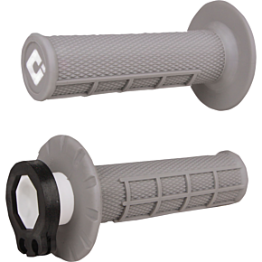Odi Grips - MX - Half Waffle - Soft Gray H36HWG