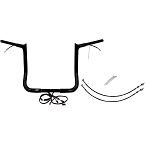 Fat Baggers Inc Handlebar Kit - Pointed Top - 14" - Black 901214-B