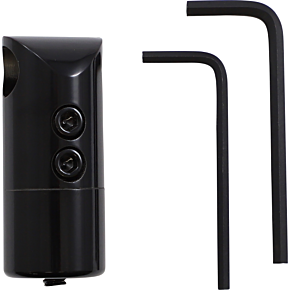 Flag Mount Base - 1/2" Round Bar - Extended Base CC-B-RDHB12-BLK