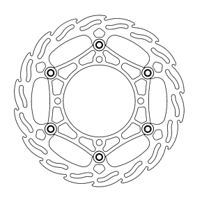 Brake Rotor - Flame 260 111037-PU