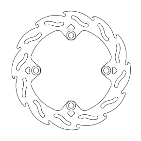 Motomaster Brake Rotor - Rear - Flame 110667-PU