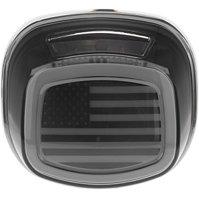Kuryakyn Taillight with License Plate Light - Smoke 2926