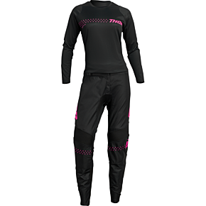 Women's Sector Minimal Jersey - Black/Pink - XS 2911-0247
