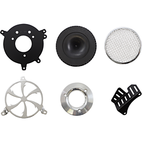 Cobra Air Filter - Swept - Chrome 606-0100-01-SB