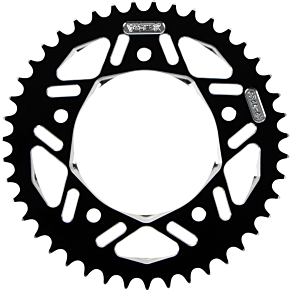 Aluminum Sprocket - Black - Rear - 43 Tooth 654AZK-43