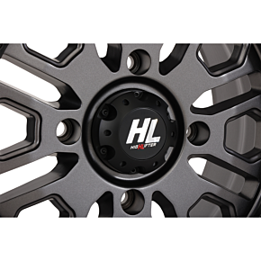 High Lifter Wheel - HL23 Beadlock - Front/Rear - Gun Metal Gray - 15x7 - 4/137 - 5+2 (+38 mm) 15HL23-1537