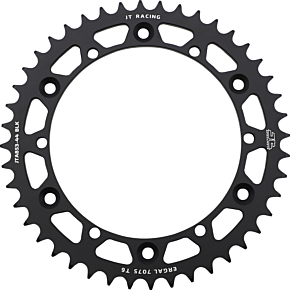 JT Sprockets Rear Sprocket - Black - 44 Tooth - Yamaha JTA853.44BLK