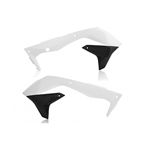 Radiator Shrouds - KX 450 F - White/Black