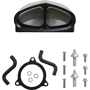 Cobra PowrFlo Air Filter - Black - Dresser 606-0100B-SB