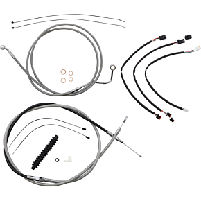Control Cable Kit - XR - Stainless Steel/Chrome 589981