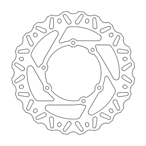 Motomaster Brake Rotor - Rear - Nitro 110355-PU