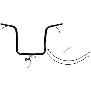 Fat Baggers Inc Handlebar Kit - Pointed Top - 16" - Black 902216-B
