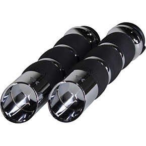 Khrome Werks Grips - Edge - Air Cushion - TBW - Chrome 500170