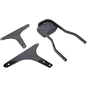 Cobra Short Sissy Bar - Black - Softail 602-1201B