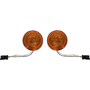 Custom Dynamics Turn Signal - Amber Lens - CVO PB-AA-JAE-A