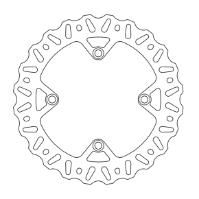 Brake Rotor - Rear - Nitro 110405-PU