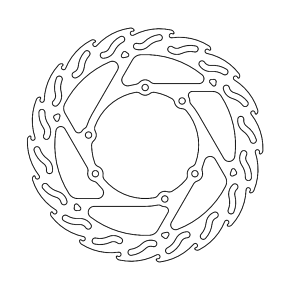 Motomaster Brake Rotor - Front - Flame 110285-PU