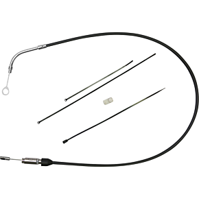Clutch Cable - Upper - 47" - Black/Chrome 0652-2871