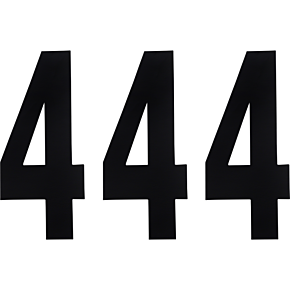 FX Number 4 - Black - 8" 02-4474