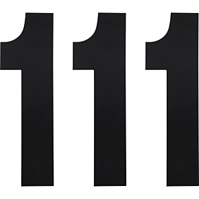 FX Number 1 - Black - 6" 02-4451