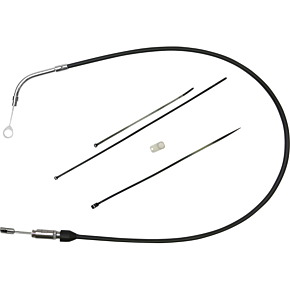 Clutch Cable - Upper - 41" - Black/Chrome 0652-2868