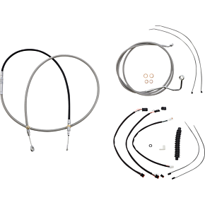 Control Cable Kit - XR - Stainless Steel/Chrome 589982