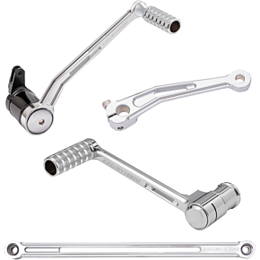 SpeedLiner Foot Control Kit w/ Toe Shifter - Solo - Chrome 420-105